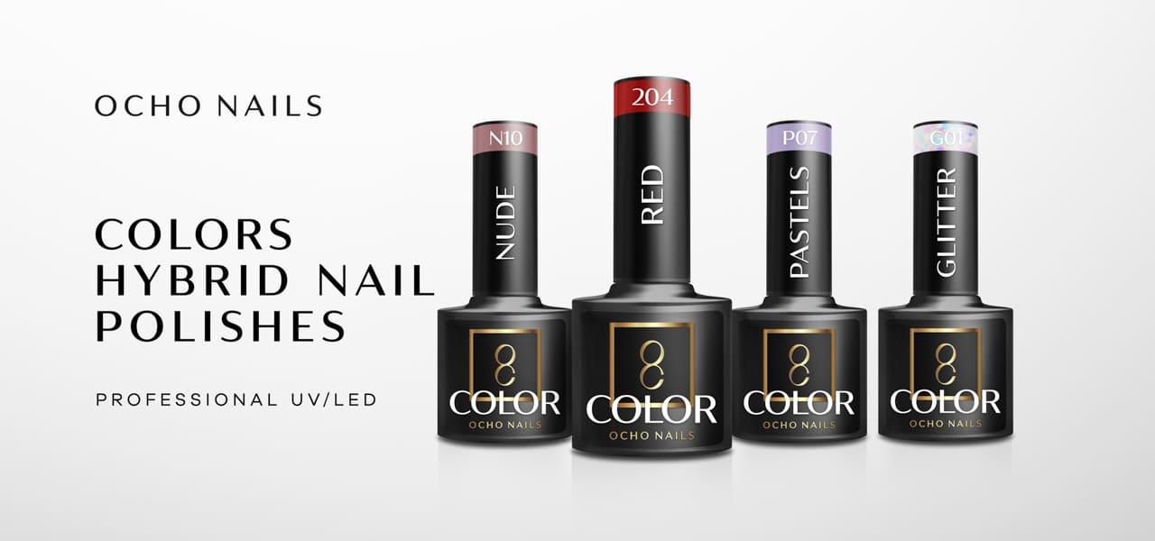 OCHO NAILS Hibridni lakovi za nokte u pastelnim bojama P01 -5 g
