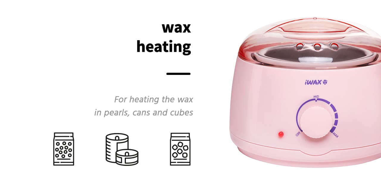 iWAX grijač za vosak 100 crni