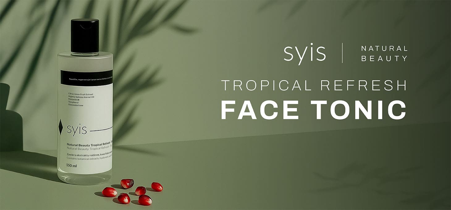 Syis Natural Beauty tropski osvježavajući tonik za lice 250 ml
