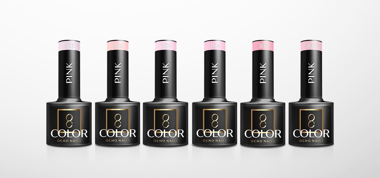 OCHO NAILS Hibridni lak za nokte ružičasti 311 -5 g