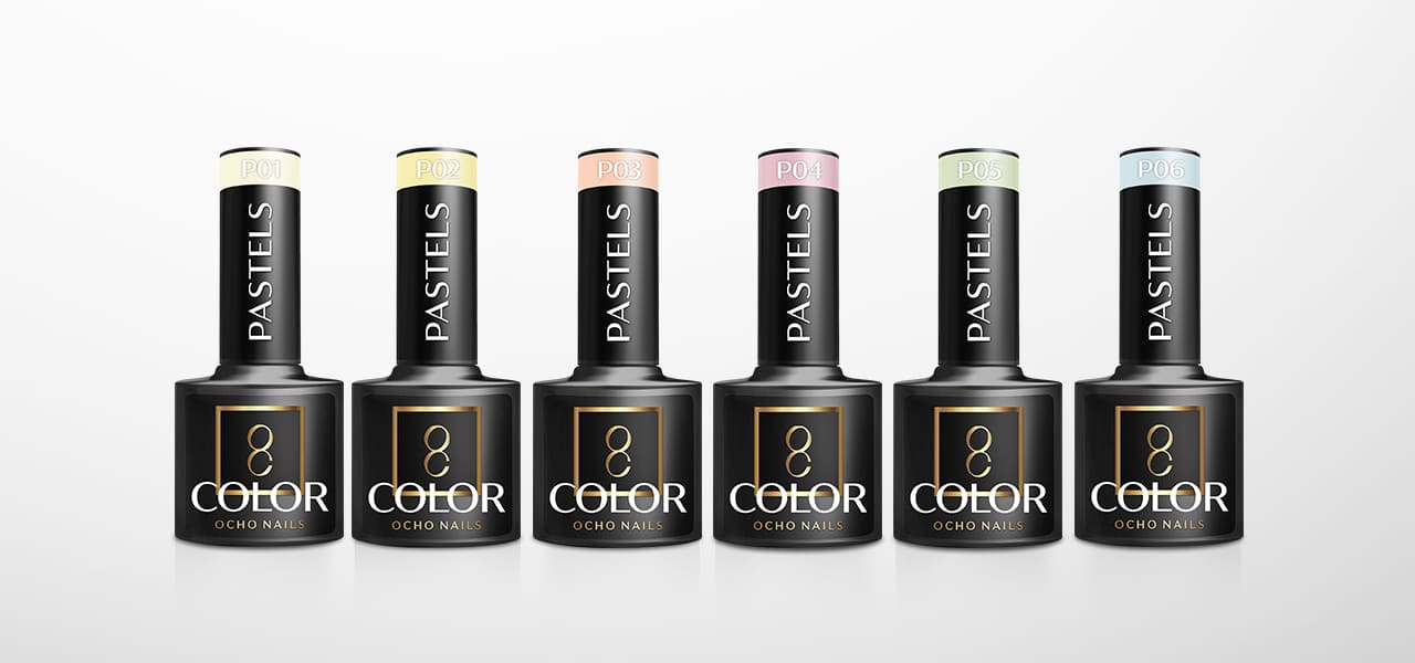 OCHO NAILS Hibridni lakovi za nokte u pastelnim bojama P01 -5 g