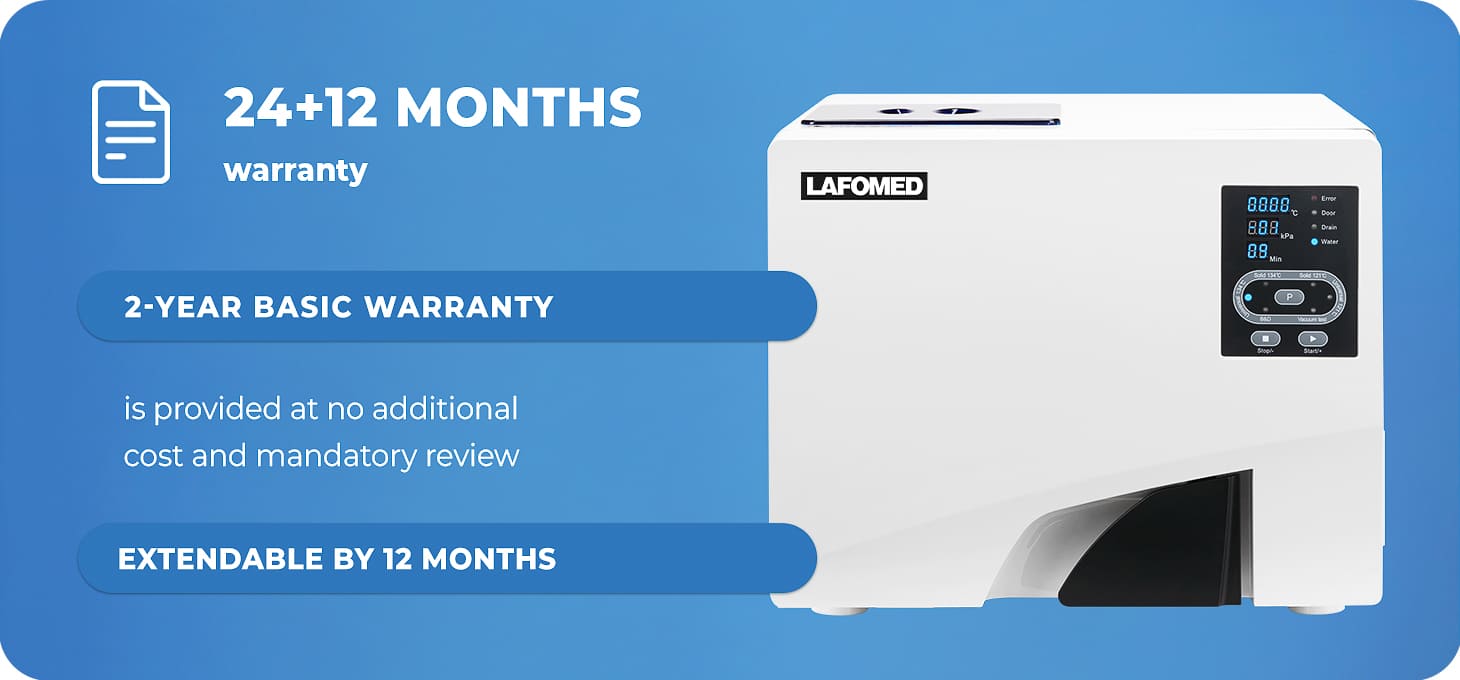 Lafomed Autoclave Standard Line LFSS12AA 12 L klasa B s pisačem