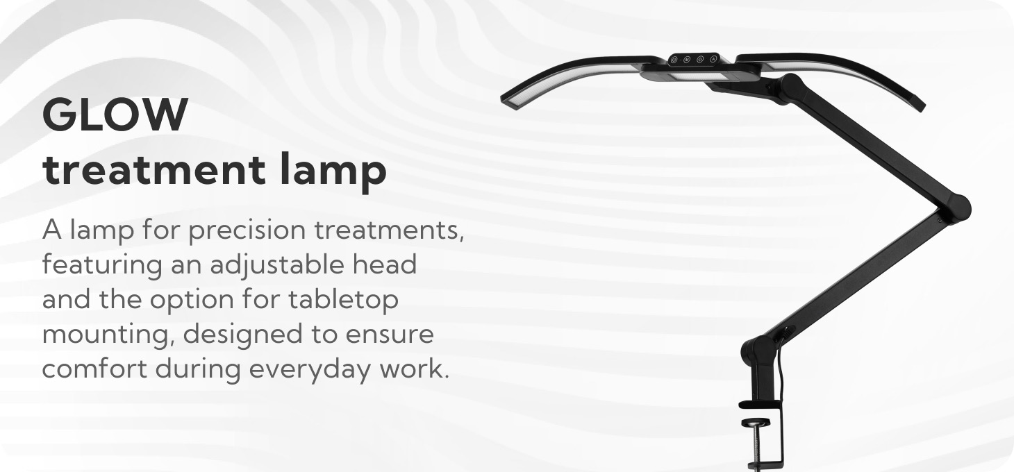 Glow L05 lampa crna