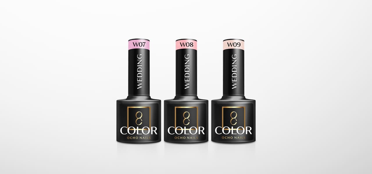 OCHO NAILS Hibridni lak za nokte za vjenčanje W07 -5 g