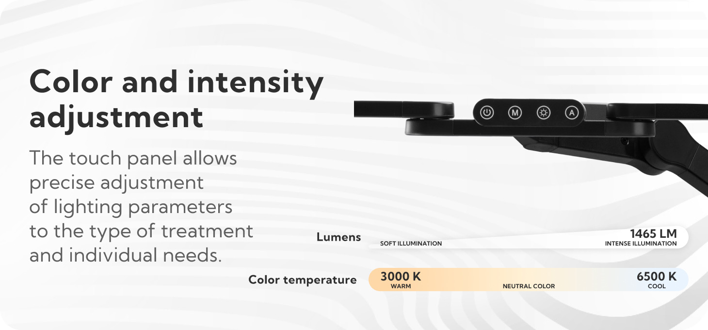 Glow L05 lampa crna