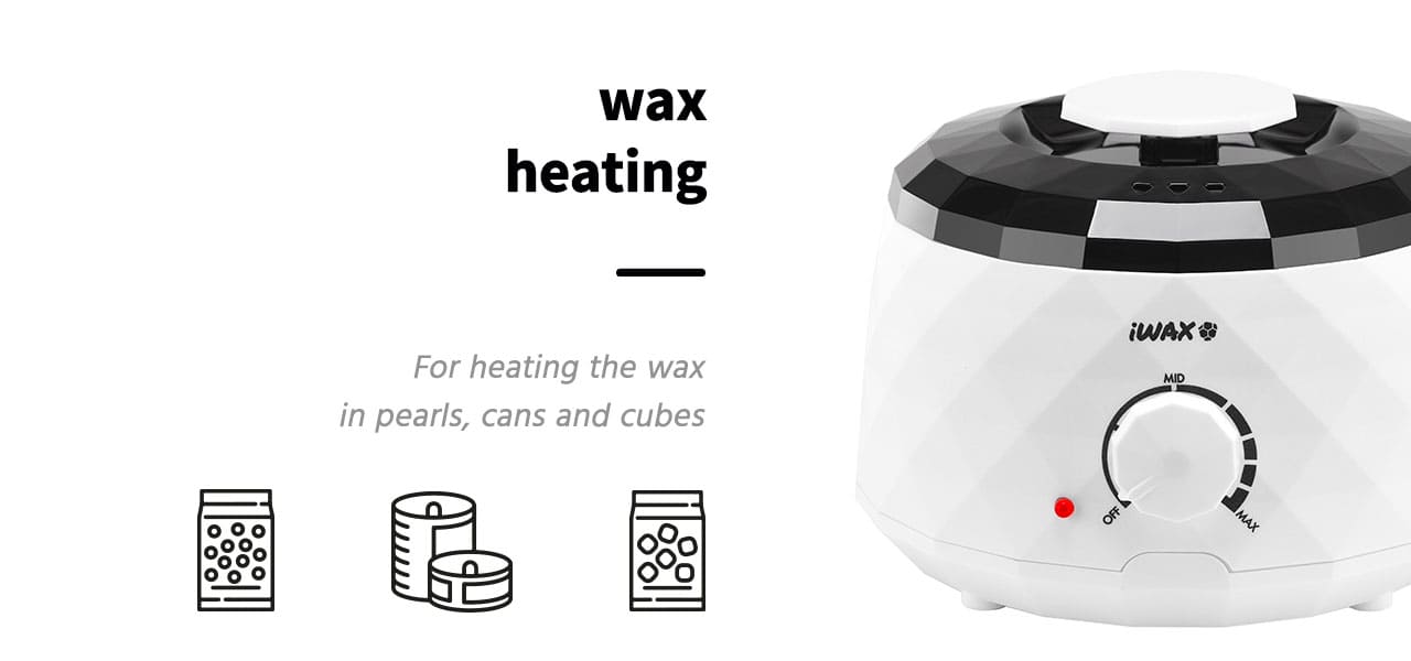 IWAX DIJAMANTNI GRIJAČ ZA VOSAK BIJELI
