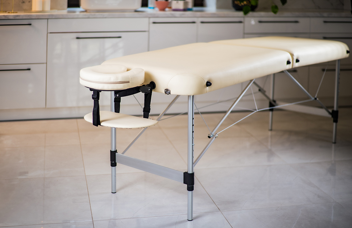 Prijenosni kozmetički i masažni krevet Estetic Light Comforty Base K520 bež