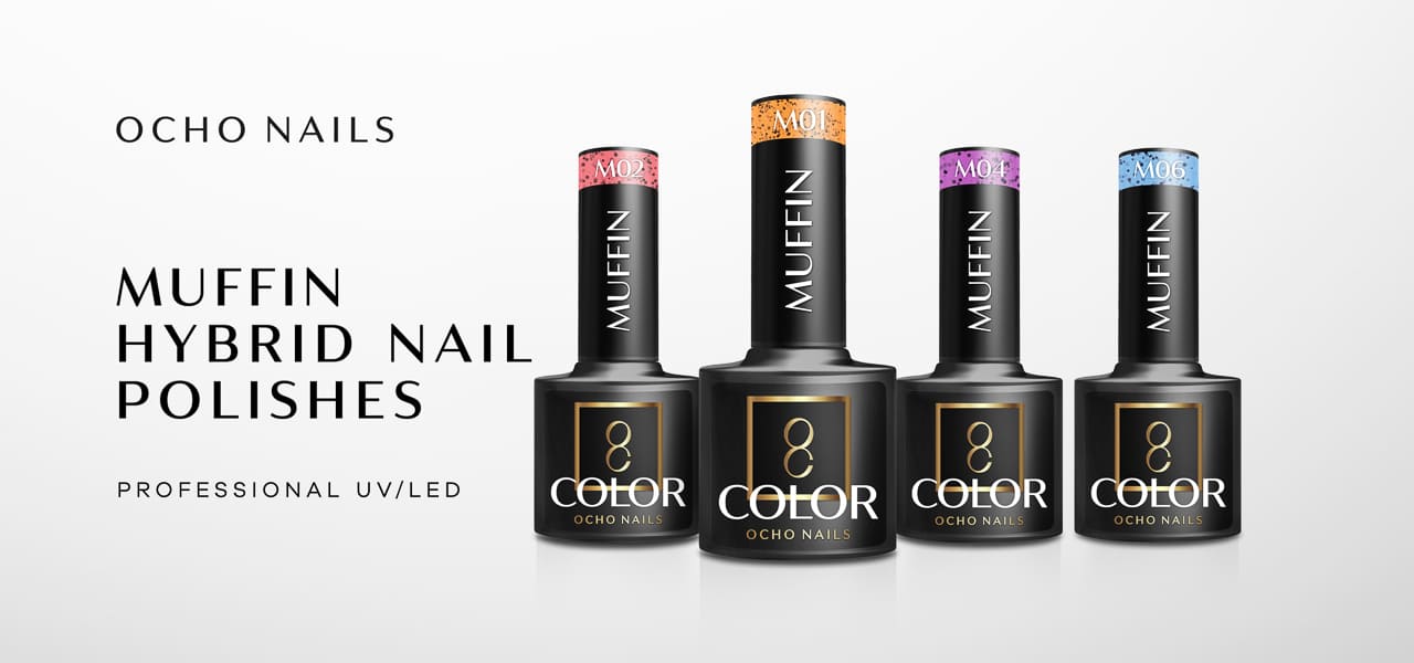 OCHO NAILS Hibridni lak za nokte muffin M01 -5 g
