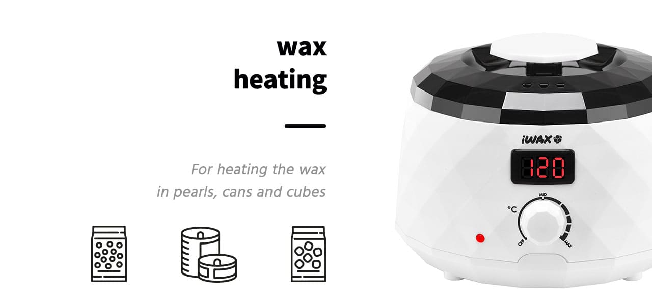 IWAX DIAMOND TECH GRIJAČ ZA BIJELI VOSAK