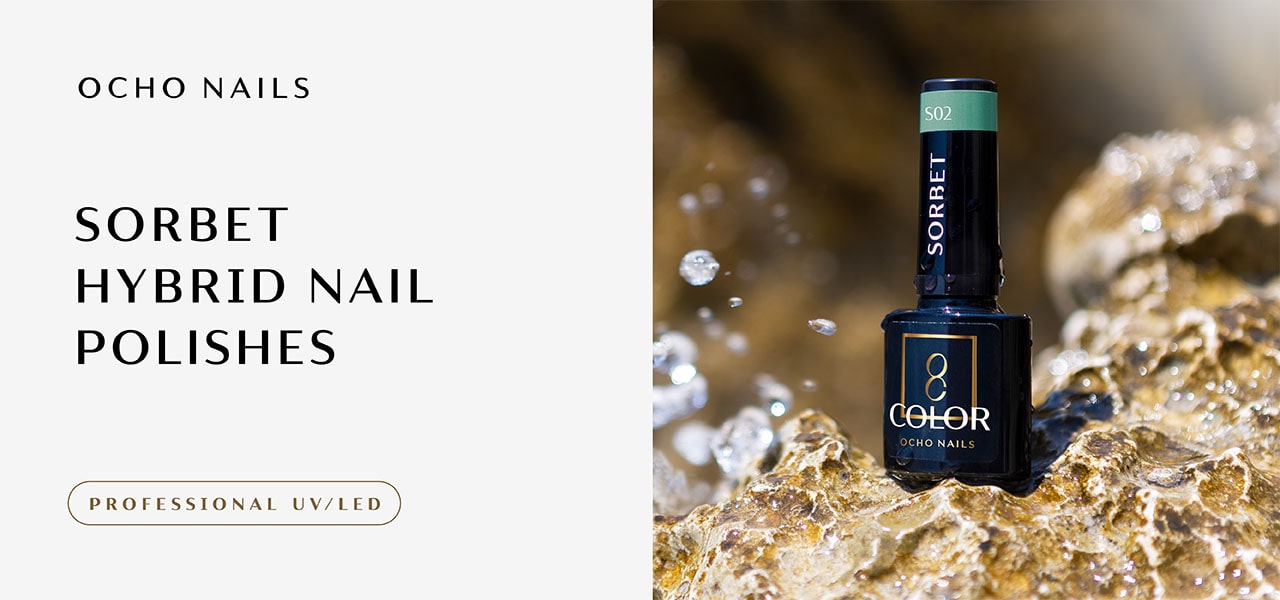 OCHO NAILS Hibridni lak za nokte Sorbet S02 -5 g