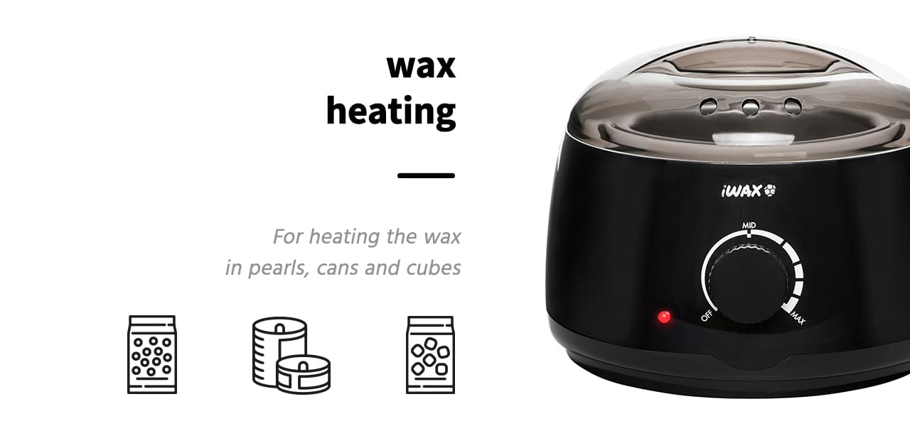 iWAX grijač za vosak 100 ružičasti