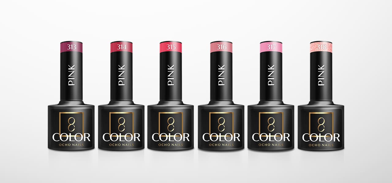 OCHO NAILS Hibridni lak za nokte ružičasti 311 -5 g