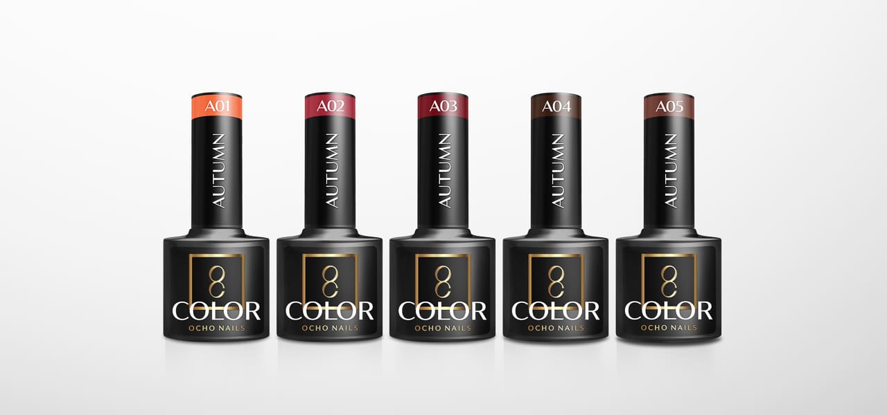 OCHO NAILS Hibridni lak za nokte Jesen A01 -5 g