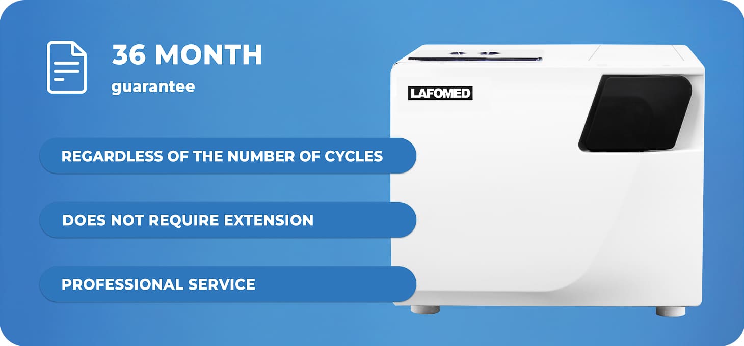 Lafomed Autoclave Compact Line LFSS18AC 18 L klasa B s pisačem