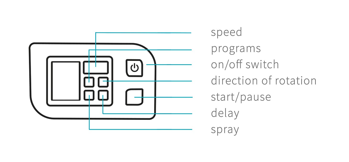 Yoshida Pro-Spray LCD stroj za bušenje noktiju