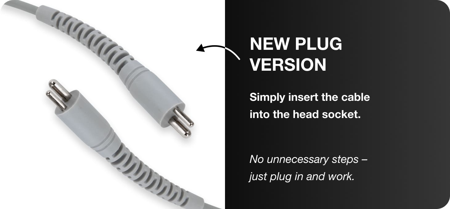 Kabel za glavu bušilice za čavle EXO CX3 - nova verzija