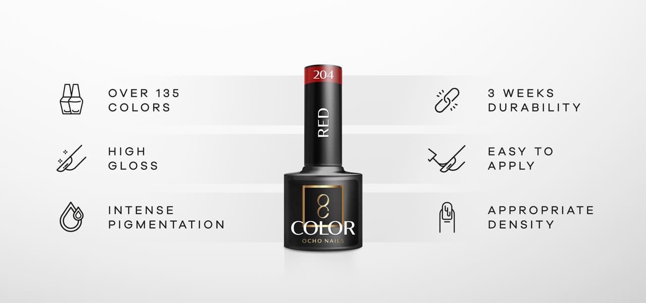 OCHO NAILS Hibridni lakovi za nokte u pastelnim bojama P01 -5 g
