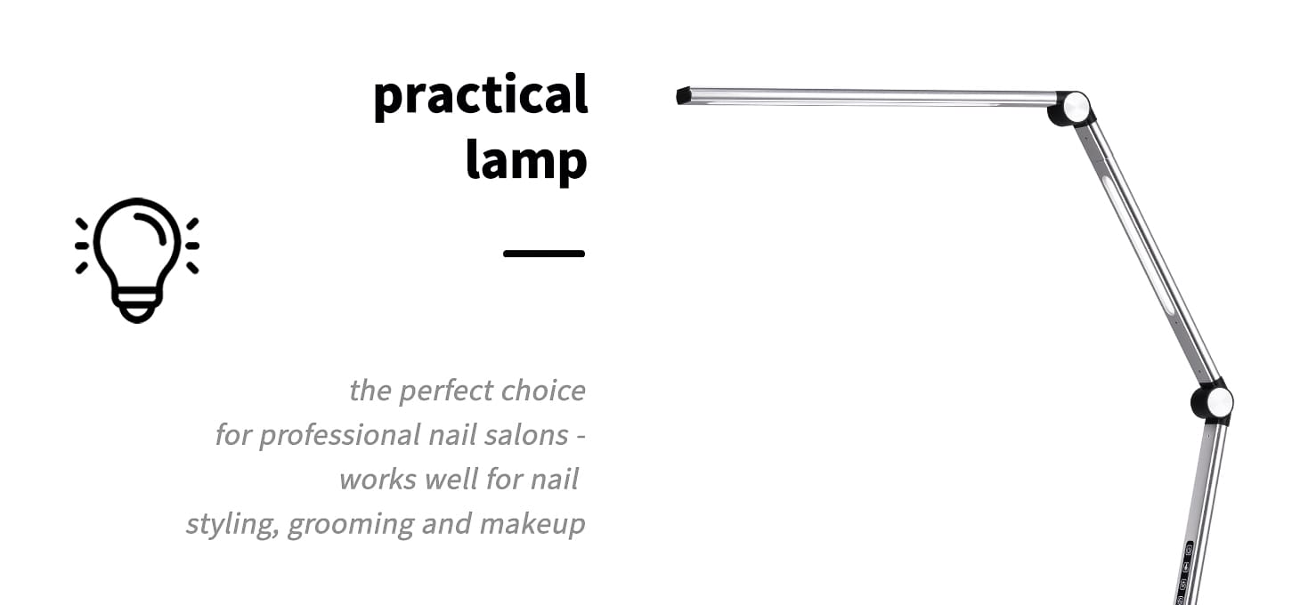 LED lampa za jogu 22W srebrna