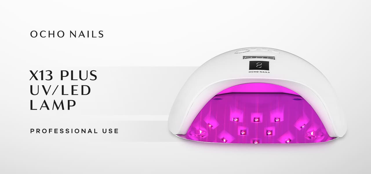 LED UV lampa OCHO NAILS X13 Plus 65W crveno svjetlo bijelo ccc