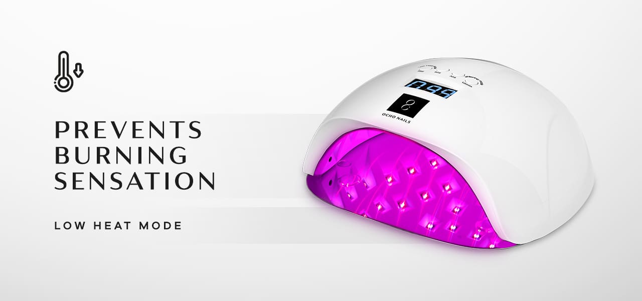 LED UV lampa OCHO NAILS X13 Plus 65W crveno svjetlo bijelo ccc